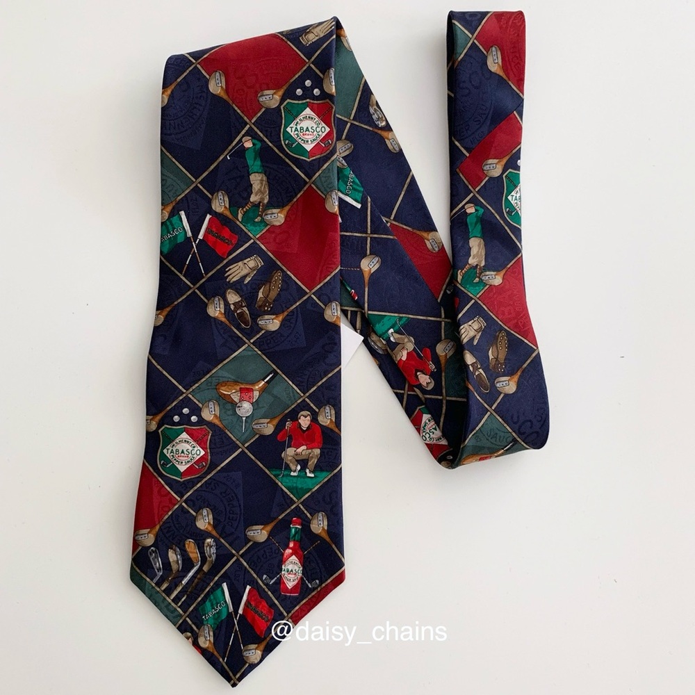 Tabasco Silk Tie